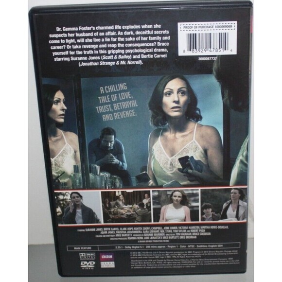 Doctor Foster: Complete First Season 1 (DVD, 2016, 2-Disc Set) BBC Thriller - Picture 2 of 2